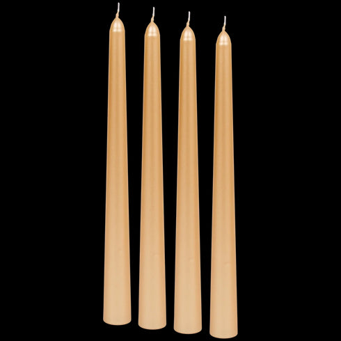 Lumânări Decorative Elegante pentru Masă - Set de 4 Bucăți, 2x25 cm