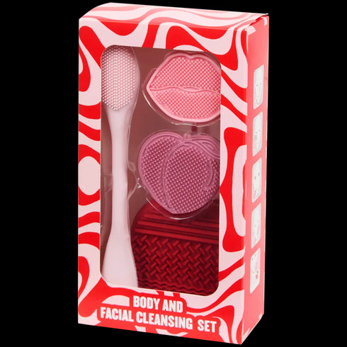 Set Premium de Curățare Corporală și Facială - Piele Curată și Radianta