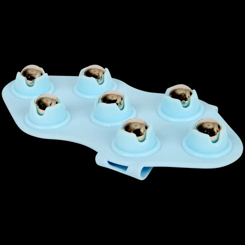 Rolă de Masaj Corporală Multifuncțională cu 7 Bile - Relaxare Musculară și Circulație Sanguină Îmbunătățită