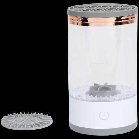 Dispozitiv Electric Profesional de Curățat și Uscat Pensule Machiaj Beauty Star - Curățenie Impecabilă!