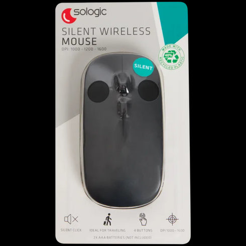 Mouse Wireless Sologic - Libertate și Confort Silentios
