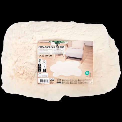 Covoraș Pufoșenie de Lux din Blană Artificială - Confort și Eleganță pentru Casa Ta