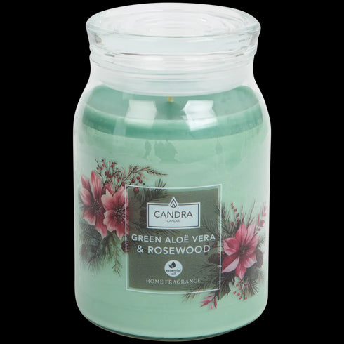 Lumânare Parfumată Premium Candra - Eleganță și Parfum Durabil (65% Reducere)