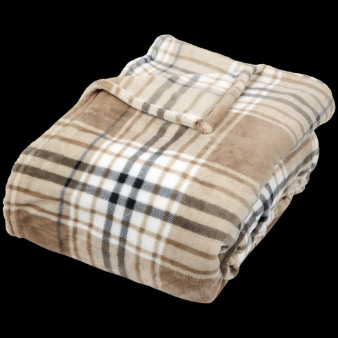 Pătură Supradimensionată XXL de Lux - Confort Premium în Carouri - Perfectă pentru Relaxare în Familie