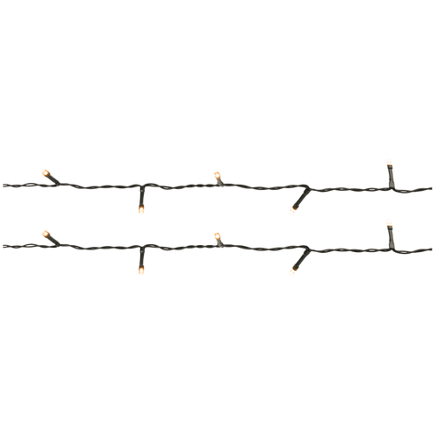 Instalație Luminoasă de Crăciun - 8 Moduri de Iluminat, Alb Cald - Perfectă pentru Interior și Exterior