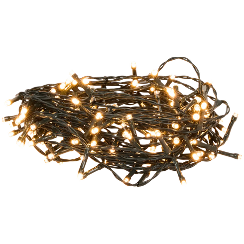 Instalație Luminoasă de Crăciun - 8 Moduri de Iluminat, Alb Cald - Perfectă pentru Interior și Exterior