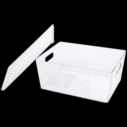 Cutii de Depozitare Transparente cu Capac - Soluția Perfectă pentru Organizare Acasă și la Birou
