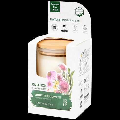 Lumânare Parfumată Naturală - Oază de Relaxare cu Uleiuri Esențiale