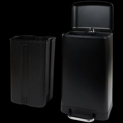 Găleată Premium cu Pedală și Închidere Lentă - Design Mat Modern