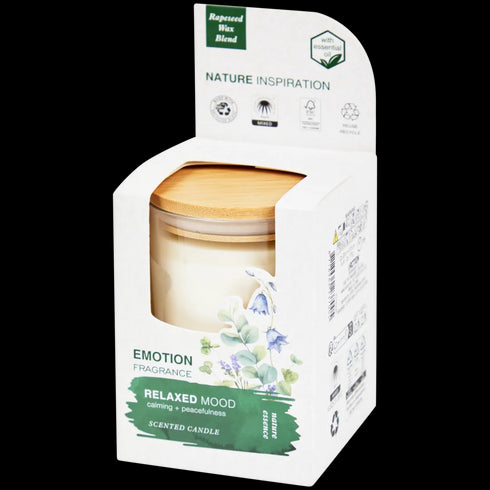 Lumânare Parfumată Naturală - Oază de Relaxare cu Uleiuri Esențiale