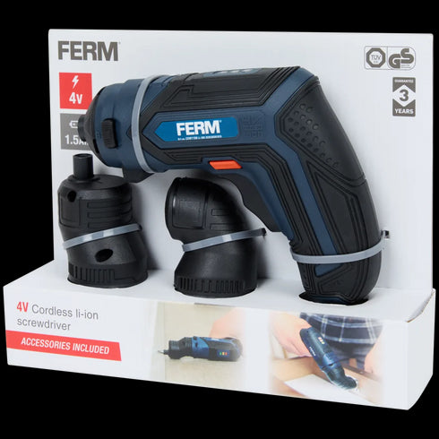 Șurubelniță cu Acumulator FERM - Putere și Versatilitate pentru Proiectele Tale