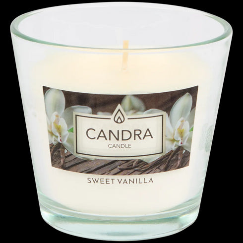 Lumânare Parfumată Premium Candra - Aromă Captivantă de Fructe de Pădure și Vanilie