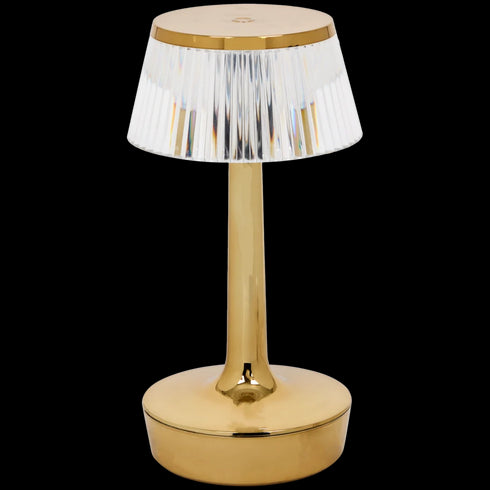 Veioză Reîncărcabilă Aurie - Iluminat Modern și Elegant