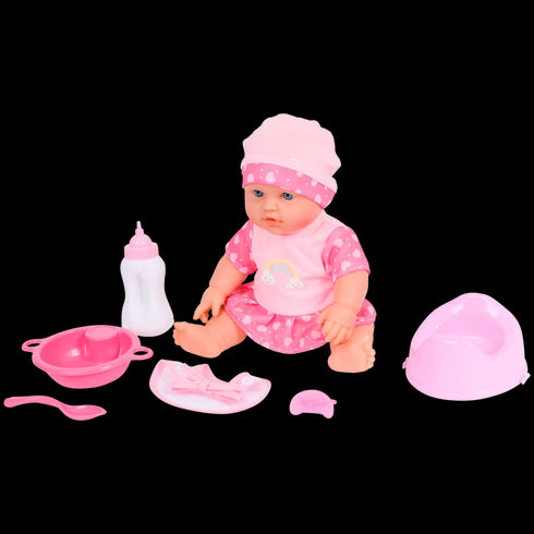 Păpușă care face pipi Dolly Star Baby Lola