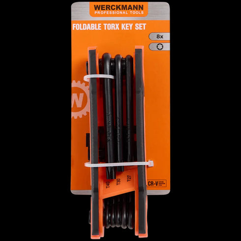 Set Pliabil Multifuncțional Werckmann: Chei Hexagonale și Tubulare Esențiale pentru Profesioniști