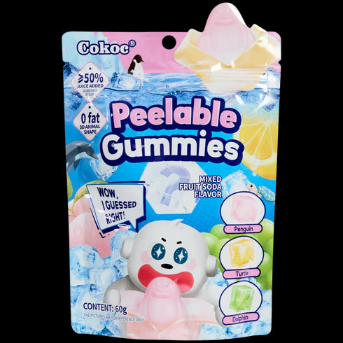 Bomboane Gumate Cokoc Mixed Soda - Gustare Frucată și Distractivă, Populară pe TikTok!