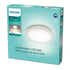 Plafoniera LED integrat Philips CL200, 10W LED 3000K, 900 lm, 220-240V 50/60 Hz IP20, lumina alba, 25 cm