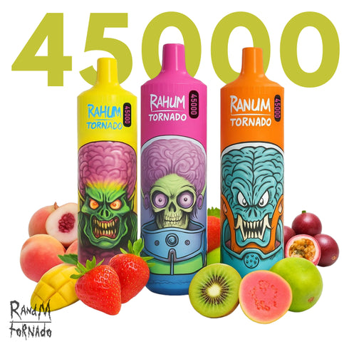 Tigara electronica Randm Tornado 45000 Fumuri, 2%, Pepene verde si zmeura