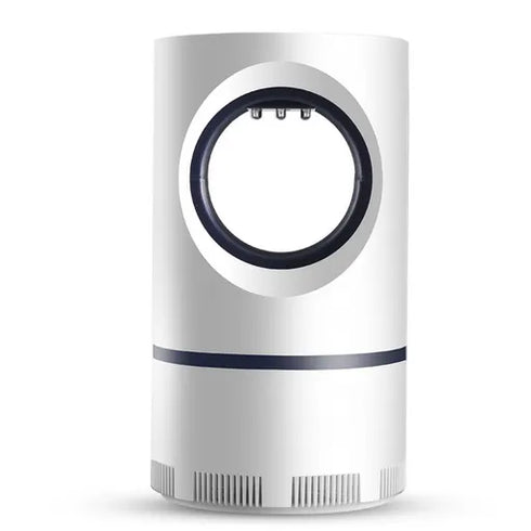 Aparat electric Nor-Tec cu Lampa UV Anti-tantari, Capcana insecte pentru interior, ventilator cu aspiratie prin fotocataliza, Alimentare USB, Alb