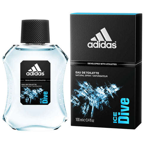 Apa de toaleta Adidas, Ice Dive, Dezvoltat cu sportivi, Barbati, 100 ml