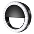 Selfie Ring Pocket Cellularline LED - Universal