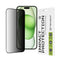 Folie sticla privacy iPhone 15 Plus, Techsuit 111D Privacy Full Glue, negru