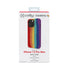 Husa de protectie Celly pentru iPhone 13 Pro Max, RAINBOW, Multicolor