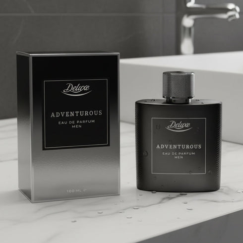 Apa de parfum Deluxe, Adventurous, Barbati, 100 ml