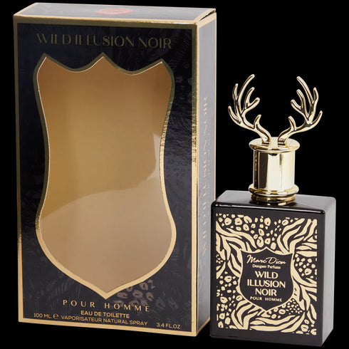 Apa de toaleta Marc Dion, Wild Illusion Noir Herrenduft, Barbati, 100 ml