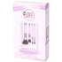 Set 5 bucati, pensule de machiaj cu suport magnetic, Mov deschis