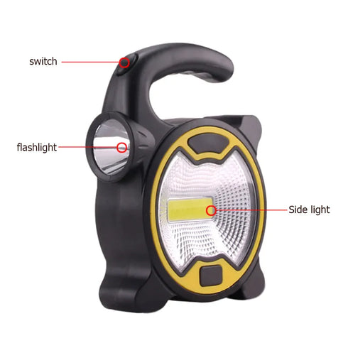 Lanterna portabila Arrango LED COB, 3W, Diferite culori