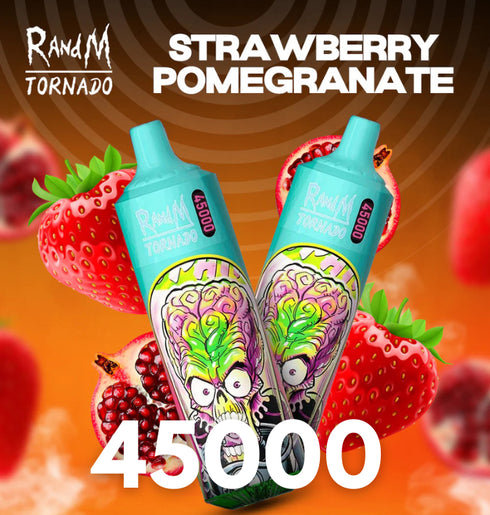 Tigara electronica Randm Tornado 45000 Fumuri, 2%, Rodie si capsuni