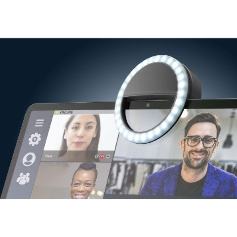 Selfie Ring Pocket Cellularline LED - Universal