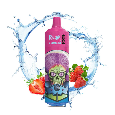 Tigara electronica Randm Tornado 45000 Fumuri, 2%, Crema de capsuni