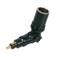 Adaptor priza bricheta DIN la Standard cu articulatie pivotanta - 12/24V 8A