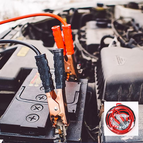 Set cabluri pornire auto 2000A, 2,0m