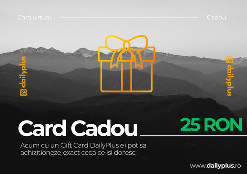 Card cadou virtual DailyPlus 25 RON