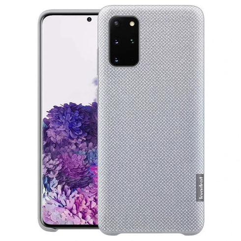 Husa de protectie Samsung Kvadrat Cover pentru Galaxy S20 Plus, Gray