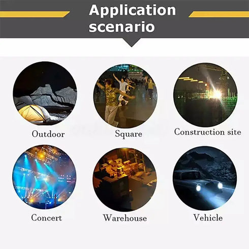 Lanterna portabila Arrango LED COB, 3W, Diferite culori