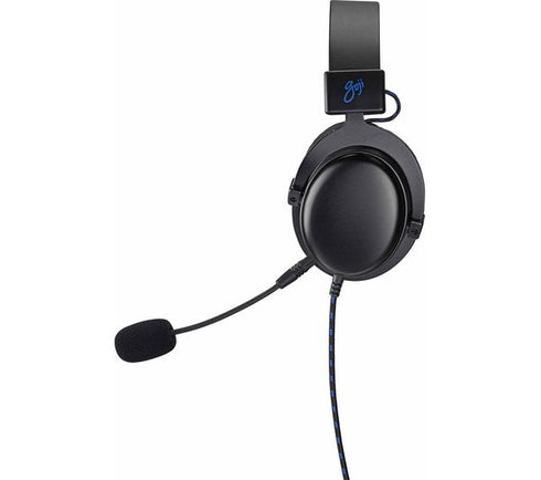 Casti Casti gaming GOJI GPS4HS19, Conectivitate Jack, Control volum, Compatibile cu PC/Mac/Xbox One/PS4, Albastru