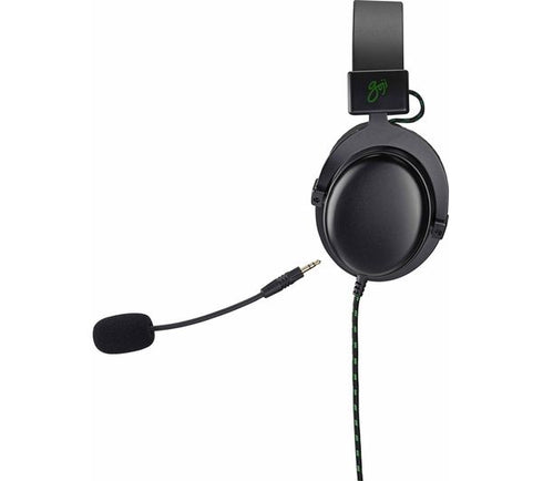 Casti Casti gaming GOJI GX1HS19, Conectivitate Jack, Control volum, Compatibile cu PC/Mac/Xbox One/PS4, Verde