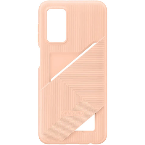 Husa de protectie Samsung Card Slot Cover pentru Samsung Galaxy A23 5G, Peach