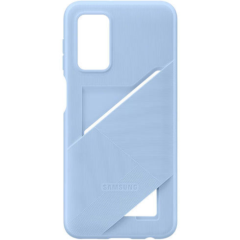 Husa de protectie Samsung Card Slot Cover pentru Samsung Galaxy A23 5G, Arctic Blue