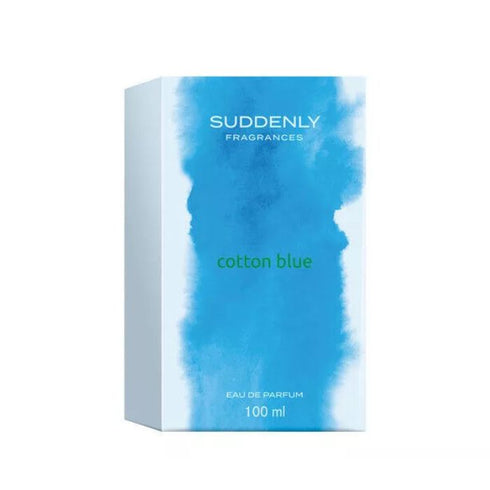 Apa de parfum Suddenly, Cotton Blue, Femei, 100 ml