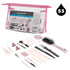 Set trusa de frumusete cu accesorii Eleganza, 53 buc. | Roz
