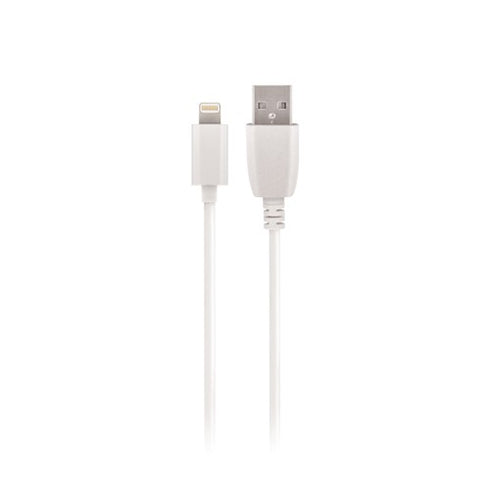 Cablu de date si incarcare Lightning (iPhone) maXlife, 1m, 1A, Alb - EPLUS.uno