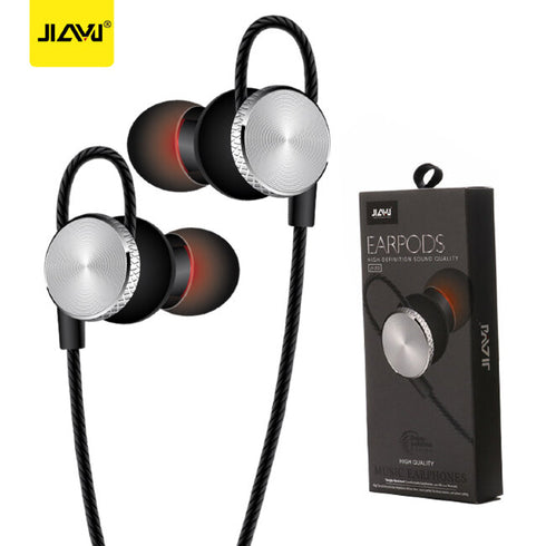 Casti JIAYU EARPODS JY-371 cu jack 3,5mm, Negru