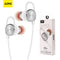 Casti JIAYU EARPODS JY-371 cu jack 3,5mm, Alb