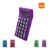Calculator mic electronic de birou transparent cu 8 cifre, violet - EPLUS.uno