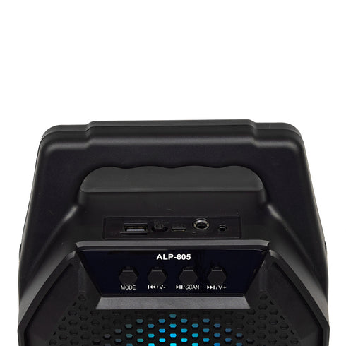 Boxa portabila Ailipu ALP 606, Bluetooth, USB, MicroSD, 6.5'' Sound, 500mAh, 500W M.P.O